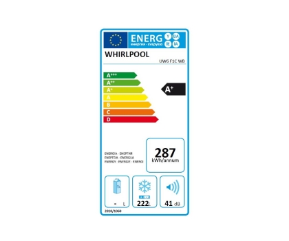 Petit aperçu des critères techniques du Whirlpool UW6F1CWB