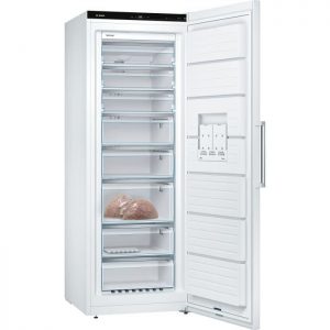 Congélateur armoire Bosch Congélateur armoire vertical blanc froid statique  82l autonomie 25h 3 tiroirs